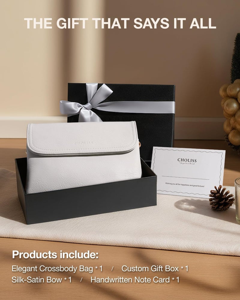 CHOLISS Small Crossbody Bags for Women, Vegan Leather Cell Phone Purse, Mini Travel Purse with Adjustable Strap Womens Gifts - Image 2